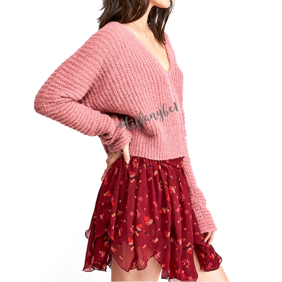 Free People Sweaters - Free People Moonbeam Sweater Prairie Rose